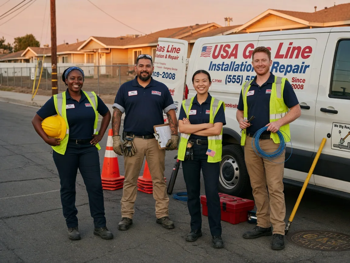 Gas Line Installation company in Lakehead, CA